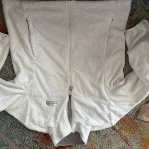 The north face fleece zip up